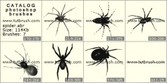 Павуки - прев`ю кисті фотошоп