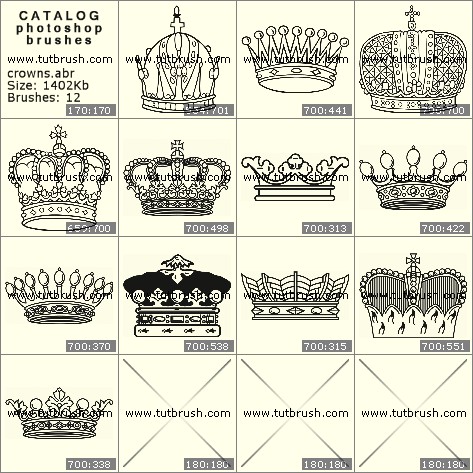 Photoshop brushes crown royal