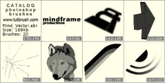 mind pack - photoshop brush preview