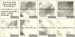 Set of textures - photoshop brush preview